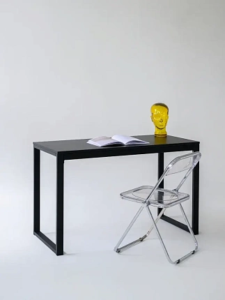 Стол Birman письменный, компьютерный, кухонный, обеденный, игровой, лофт 120х60, дуб/черный каркас1